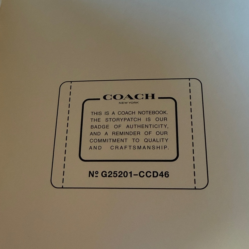 Coach Multicolor Patterned Notebook Trio - Picture 9 of 16